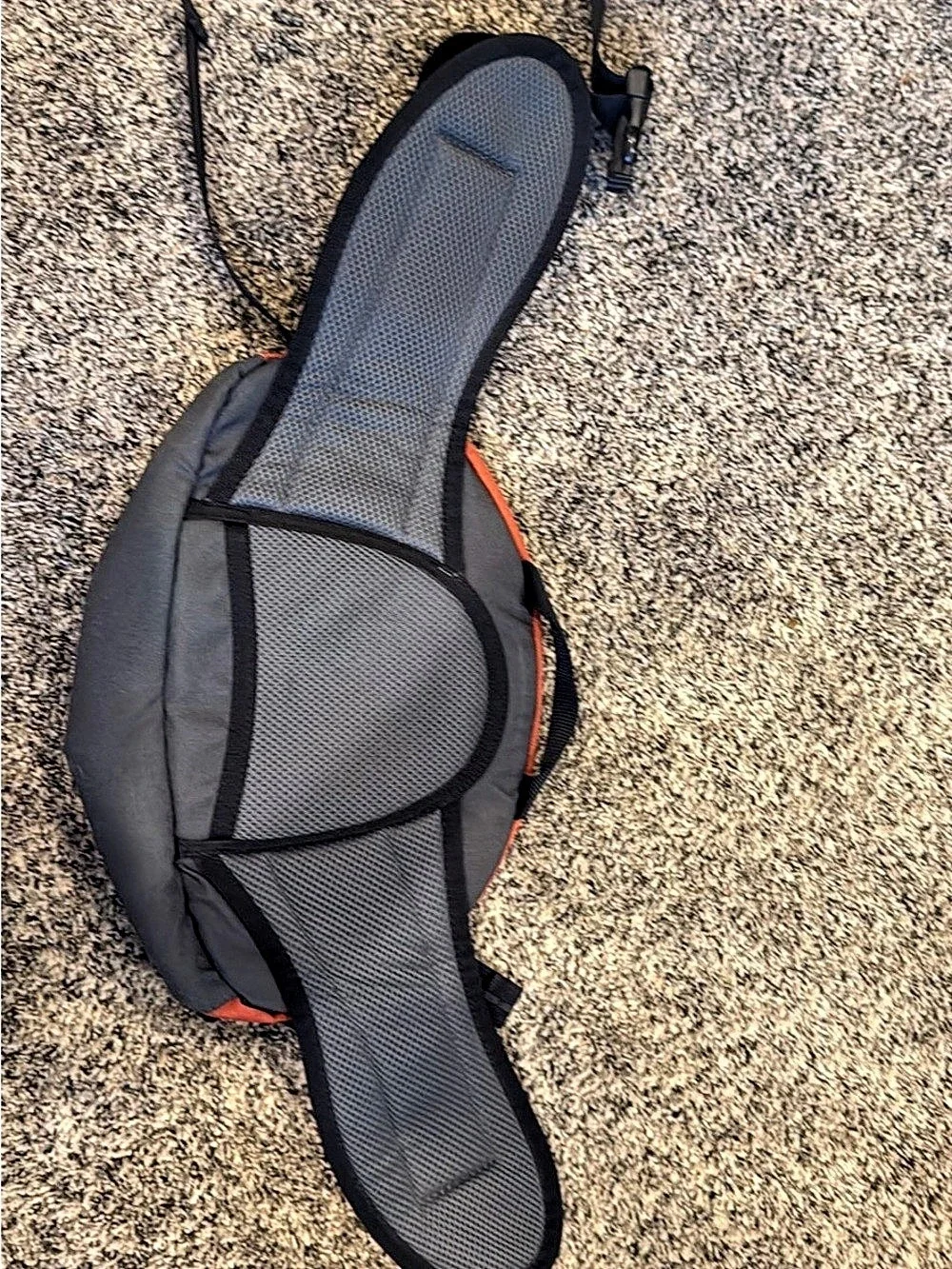 Vintage Atlas Snow-Shoe Co. Waist Pack NWT - Rust / Yellow Lumbar Bag Gorpcore